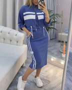 Conjunto de Dos Piezas: Chaqueta y Vestido